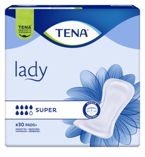 Tena Lady Einlagen bei Blasen-Inkontinenz - Super 30 Stk.