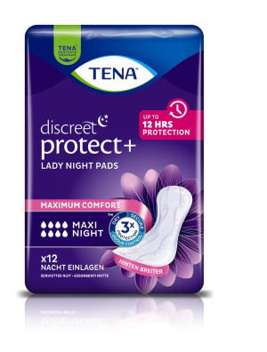 Tena Lady Einlagen bei Blasen-Inkontinenz - Maxi Night 12 Stk.
