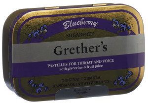 Grethers Blueberry Pastillen - Dose 110g
