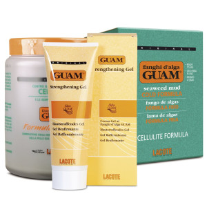 GUAM Set! Kühlende Formel - 1kg Algenschlamm & 250ml kühlendes Gel