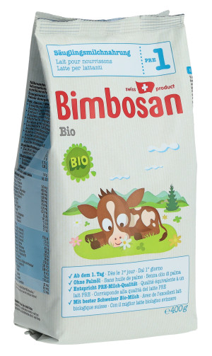 Bimbosan Bio Säuglingsmilch ab 1. Tag - 400g - TOP Preis