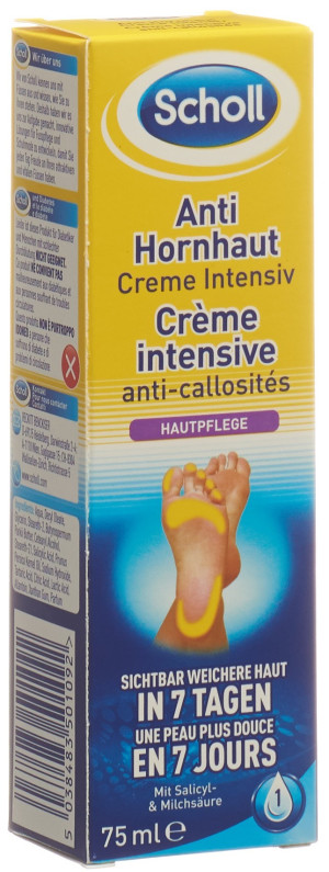Scholl Anti-Hornhaut Intensiv Creme - 75ml