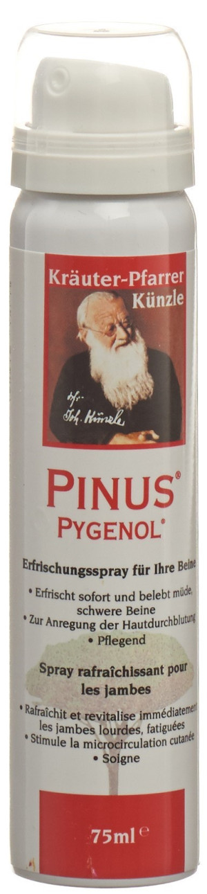 Künzle Pinus Pygenol Erfrischungsspray für Ihre Beine - 75ml