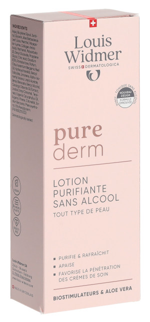 Louis Widmer purederm Klärende Lotion o. Alkohol parfümiert- 200ml