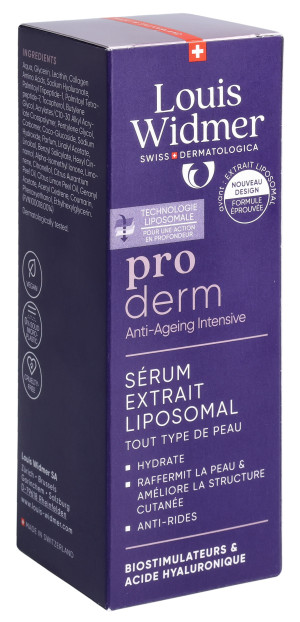 Louis Widmer proderm Serum Extrait Liposomal parf - 30ml