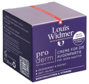 Louis Widmer proderm Crème für die Augenpartie parf - 30ml