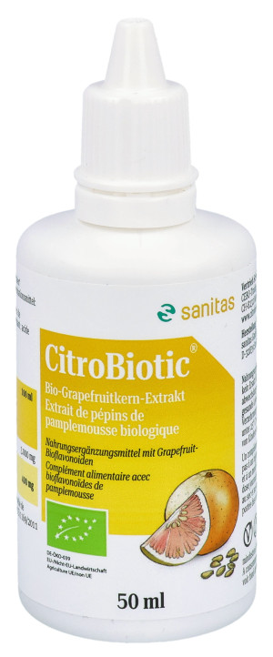 Citrobiotic Grapefruitkern Extrakt 33 % Bio - 50ml