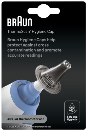 Braun Thermoscan Schutzkappen LF40 Blister - 40 Stk.