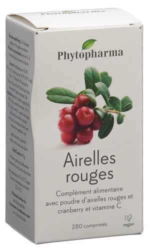 Phytopharma Preiselbeer Tabletten - 280 Stk.