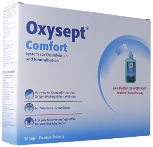 Oxysept Comfort Lösung + LensPlus - 3 x 300 ml