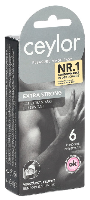 Ceylor Präservative - Extra Strong - 6 Stk.