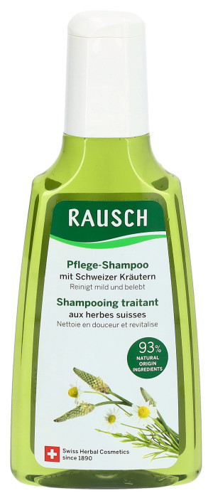 Rausch Pflege Shampoo mit Schweizer Kräutern - 200ml