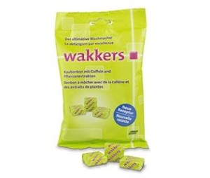 Wakkers Energy Coffein Kaubonbons - 30 Stk.
