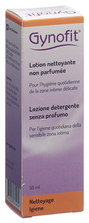 Gynofit Waschlotion unparfumiert - 50ml Reisegrösse