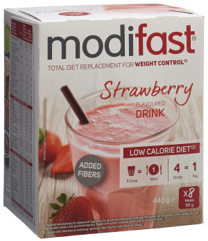 Modifast Drink Erdbeere - 8 Portionen