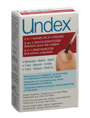 Undex 3 in 1 Nageltinktur mit Pinsel - 7ml