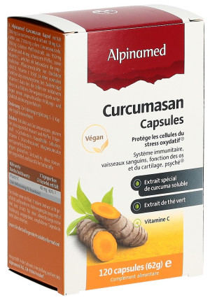 Alpinamed Curcumasan Kapseln - 120 Stk.