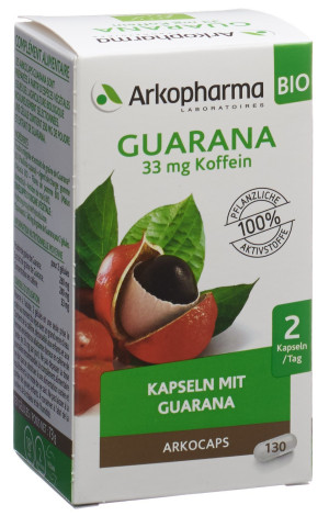 Arkocaps Guarana Bio - 130 Kaps.