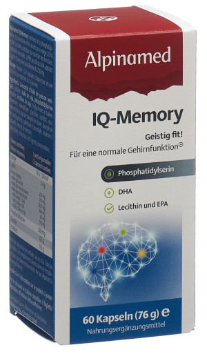 Alpinamed IQ Memory - 60 Kaps.