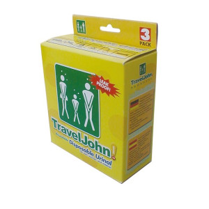 Travel-John Urinal - Das WC für unterwegs! 3 Stk.