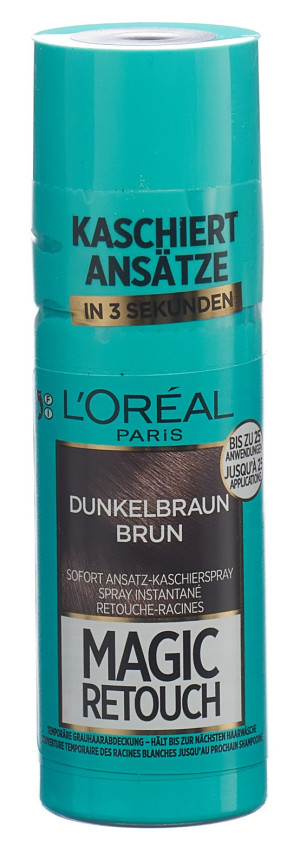 L'Oreal Magic Retouch Haaransatz Kaschier-Spray - Nr. 2 dunkelbraun - 75ml