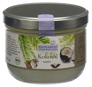 Bio Planet Kokosoel nativ - Organic Coconut Oil virgin - 400ml