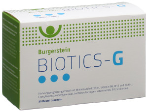 Burgerstein Biotics-G Milchsäurebakterien - 30 Sachets