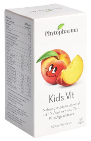 Phytopharma KidsVit Lutschtabletten - 50 Stk.