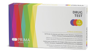 Prima Home Test Drug Test 6 Drogen - 1 Stk.