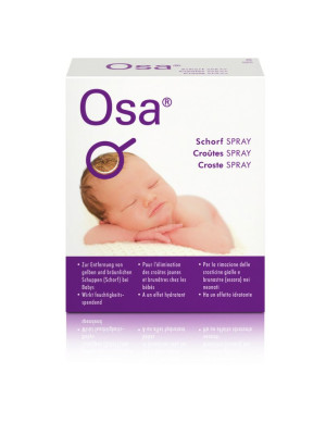 Osa Schorf (Kopfgneis) - Set mit Spray, Kamm und Bürste - 30ml