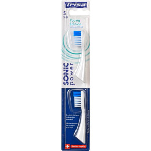Trisa SonicPower Young Edition Compact head Aufsteckbürsten - 2 Stk.