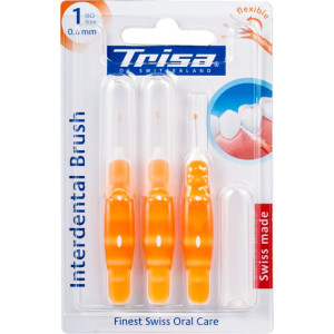 Trisa Interdental brush flexible ISO 1 - 0.8 mm - 3 Stk.