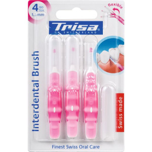 Trisa Interdental brush flexible ISO 4 - 1.3 mm - 3 Stk.