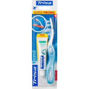 Trisa Travel Zahnbürste inkl. 15 ml Zahnpasta