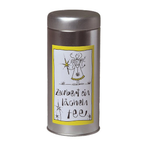 Herboristeria Zaubert-Ein-Lächeln-Tee in Aludose mit Kunst-Etikette - 100g