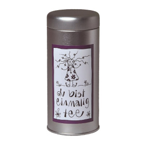 Herboristeria Du-Bist-Einmalig-Tee in Aludose mit Kunst-Etikette - 90g