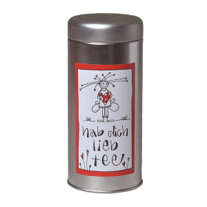 Herboristeria Hab-Dich-Lieb-Tee in Aludose mit Kunst-Etikette - 30g
