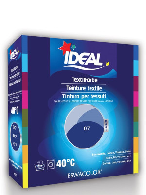 Ideal (Eswacolor) Kleiderfarben MAXI Color No.07 marine für 400 - 800g Stoff