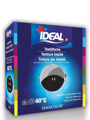 Ideal (Eswacolor) Kleiderfarben MAXI Color No.13 schwarz für 400 - 800g Stoff