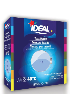 Ideal (Eswacolor) Kleiderfarben MAXI Color No.16 himmelblau für 400 - 800g Stoff