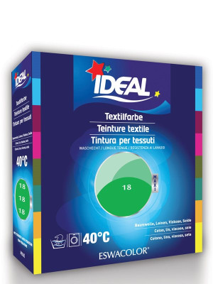 Ideal (Eswacolor) Kleiderfarben MAXI Color No.18 minze für 400 - 800g Stoff