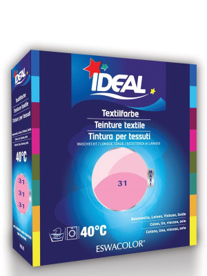 Ideal (Eswacolor) Kleiderfarben MAXI Color No.31 rose für 400 - 800g Stoff