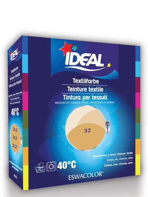Ideal (Eswacolor) Kleiderfarben MAXI Color No.32 beige für 400 - 800g Stoff