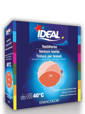 Ideal (Eswacolor) Kleiderfarben MAXI Color No.36 korall für 400 - 800g Stoff