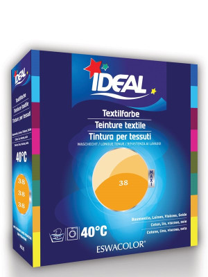 Ideal (Eswacolor) Kleiderfarben MAXI Color No.38 mandarine für 400 - 800g Stoff