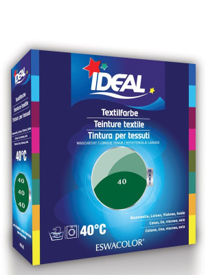 Ideal (Eswacolor) Kleiderfarben MAXI Color No.40 mittelgrün für 400 - 800g Stoff