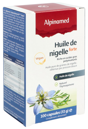 Alpinamed Schwarzkümmelöl forte - 100 Kaps.