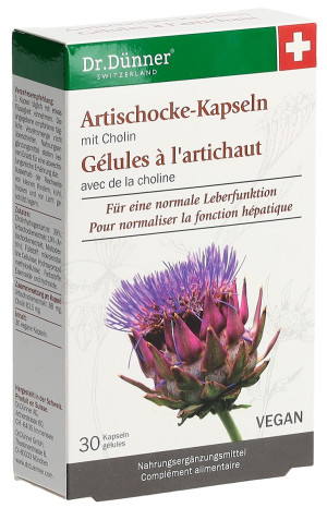 Dr. Dünner Artischocke Kapseln - 30 Stk.
