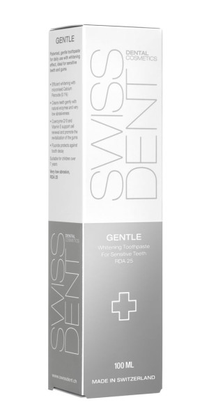 Swissdent GENTLE Whitening Zahncreme - 100ml