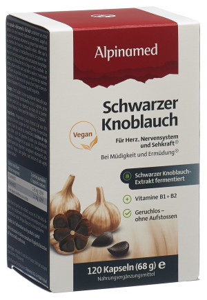 Alpinamed Schwarzer Knoblauch - 120 Kapseln
